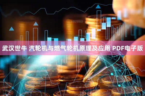 武汉世牛 汽轮机与燃气轮机原理及应用 PDF电子版