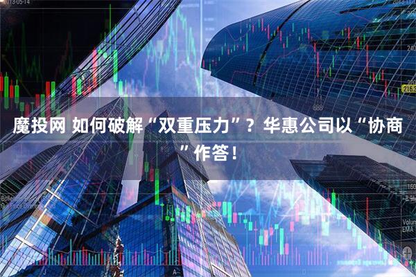 魔投网 如何破解“双重压力”？华惠公司以“协商”作答！